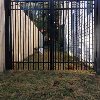 Precision Fence - They did it on all three pieces! Ugh those braces... so glad the new pieces were made without the support bars! - Fences & Gates Near Me - Medford, New York Precision Fence - They did it on all three pieces! Ugh those braces... so glad the new pieces were made without the support bars! - Fences & Gates Near Me - Medford, New York