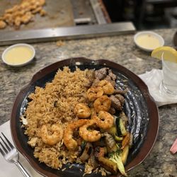 Ichiban Sushi Bar & Grill - Hibachi steak and shrimp