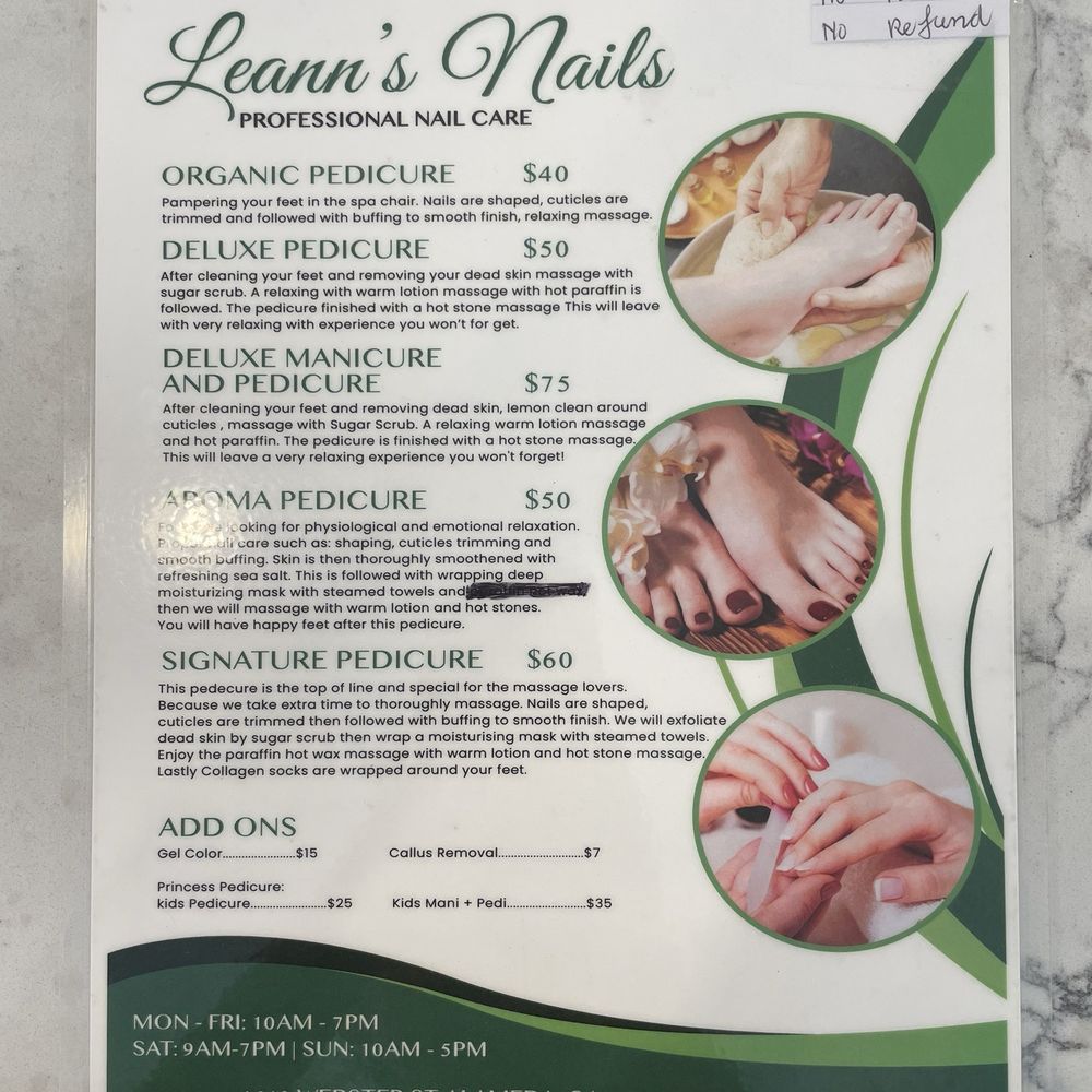 Leann's Nails - deluxe pedicure was amazing & worth it! - Nail Salons Near Me - Alameda, California Leann's Nails - deluxe pedicure was amazing & worth it! - Nail Salons Near Me - Alameda, California