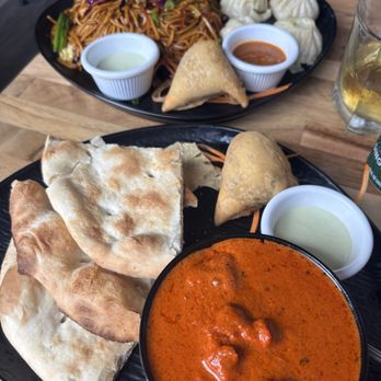 Himalaya on Heights - Chicken Butter Masala (lunch) & Veg MoMo (4pcs) & Veg Chowmein (lunch) - Himalayan/Nepalese Near Me - Hasbrouck Heights, New Jersey Himalaya on Heights - Chicken Butter Masala (lunch) & Veg MoMo (4pcs) & Veg Chowmein (lunch) - Himalayan/Nepalese Near Me - Hasbrouck Heights, New Jersey