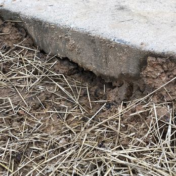 Long's Corporation - How my front walk was left on day one, after 2 days of settling it's now 6-8" gap - Plumbing Near Me - Fairfax, Virginia Long's Corporation - How my front walk was left on day one, after 2 days of settling it's now 6-8" gap - Plumbing Near Me - Fairfax, Virginia