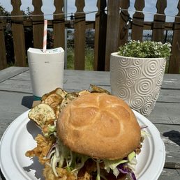 Yokohama Chicken Sandwich Citrusade Drink Yokohama Chicken Sandwich Citrusade Drink