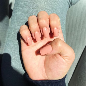 Professional Nail & Spa - Nude acrylics by Yvonne. She makes them look as natural as possible for me. - Nail Salons Near Me - Fountain Valley, California