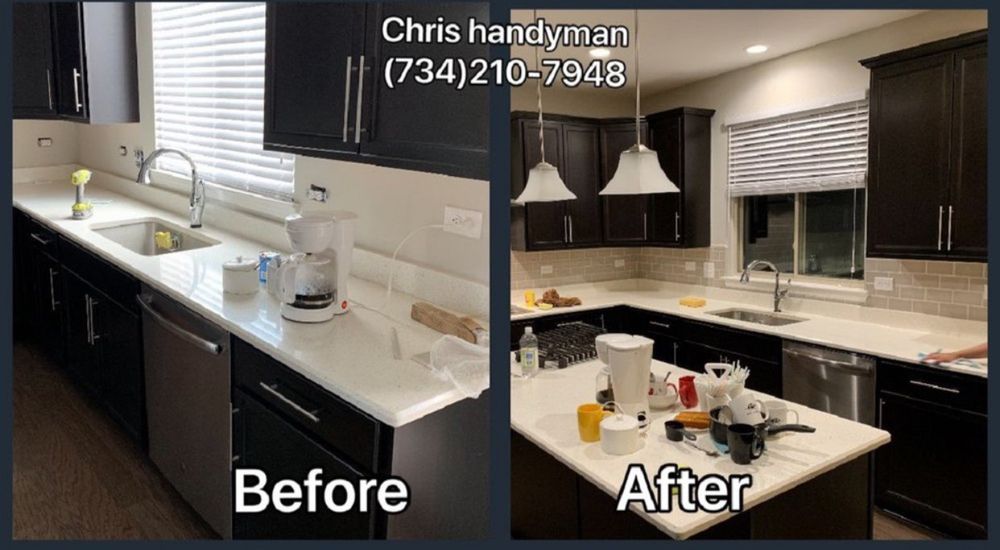 Slide of Chris Handyman, Plumber & Electrician