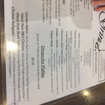 Marianas Grinds - Menu - Hawaiian Near Me - Jacksonville, Florida Marianas Grinds - Menu - Hawaiian Near Me - Jacksonville, Florida
