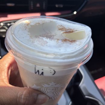 Starbucks - Horchata Frappuccino Blended Beverage - Coffee & Tea Near Me - Diamond Bar, California