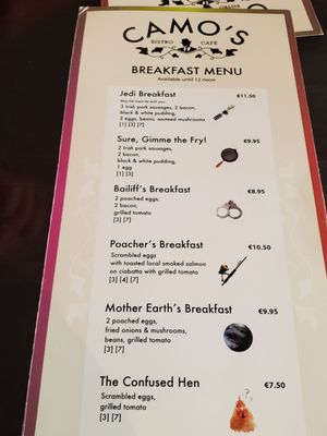 Cahersiveen Restaurants | Camo's by null