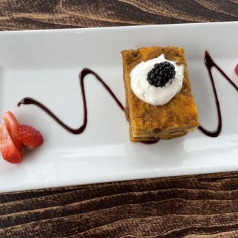 The Fish Hopper - Pumpkin Cranberry Bread Pudding - Seafood Near Me - Monterey, California The Fish Hopper - Pumpkin Cranberry Bread Pudding - Seafood Near Me - Monterey, California