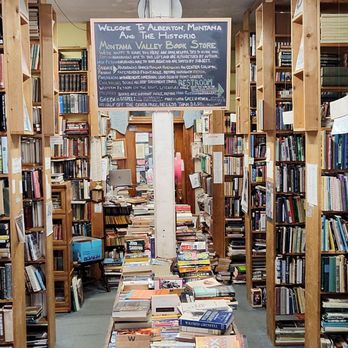 Montana Valley Book Store - Books from floor to ceiling. And some on the floor, too. - Newspapers & Magazines Near Me - Alberton, Montana Montana Valley Book Store - Books from floor to ceiling. And some on the floor, too. - Newspapers & Magazines Near Me - Alberton, Montana