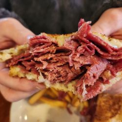 Norton's Restaurant - Corned beef sandwich