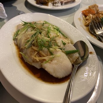 Uncle Wing Restaurant - Steamed Fish Fillet with Ginger and Scallions - Chinese Near Me - San Rafael, California
