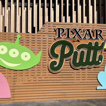 Pixar Putt - Entrance - Mini Golf Near Me - Anaheim, California