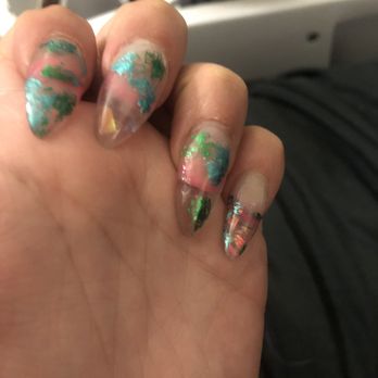 Hair By April - Weird shape and thickness. Looks completely fake not like actual nails at all. - Hair Salons Near Me - Jurupa valley, California Hair By April - Weird shape and thickness. Looks completely fake not like actual nails at all. - Hair Salons Near Me - Jurupa valley, California