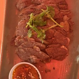 Five spice beef shank