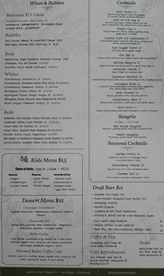 Menu photo 3 Queenstown Bistro San Diego, CA Menu photo 3 Queenstown Bistro San Diego, CA