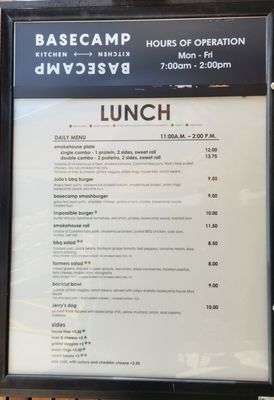 Menu photo 2 Basecamp Kitchen Universal City, CA