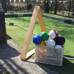 Spielgolf Percha - Fußball Billiard