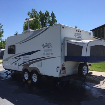 Sphere Rental - Driver side rear. trail cruiser - RV Rental Near Me - Stansbury Park, Utah Sphere Rental - Driver side rear. trail cruiser - RV Rental Near Me - Stansbury Park, Utah