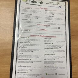 Menu Menu
