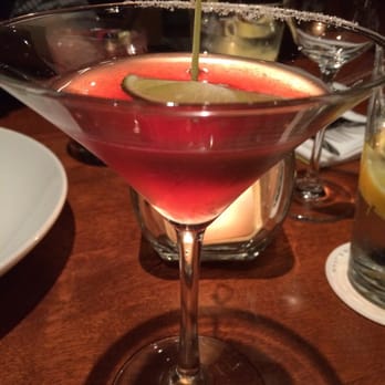 Seasons 52 - Pomegranate Margarita Martini... Whoa... All yes! - New American Near Me - Indianapolis, Indiana