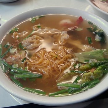 Rang Dong Restaurant - Special Won Ton Soup with Egg Noodle - Vietnamese Near Me - Alameda, California Rang Dong Restaurant - Special Won Ton Soup with Egg Noodle - Vietnamese Near Me - Alameda, California