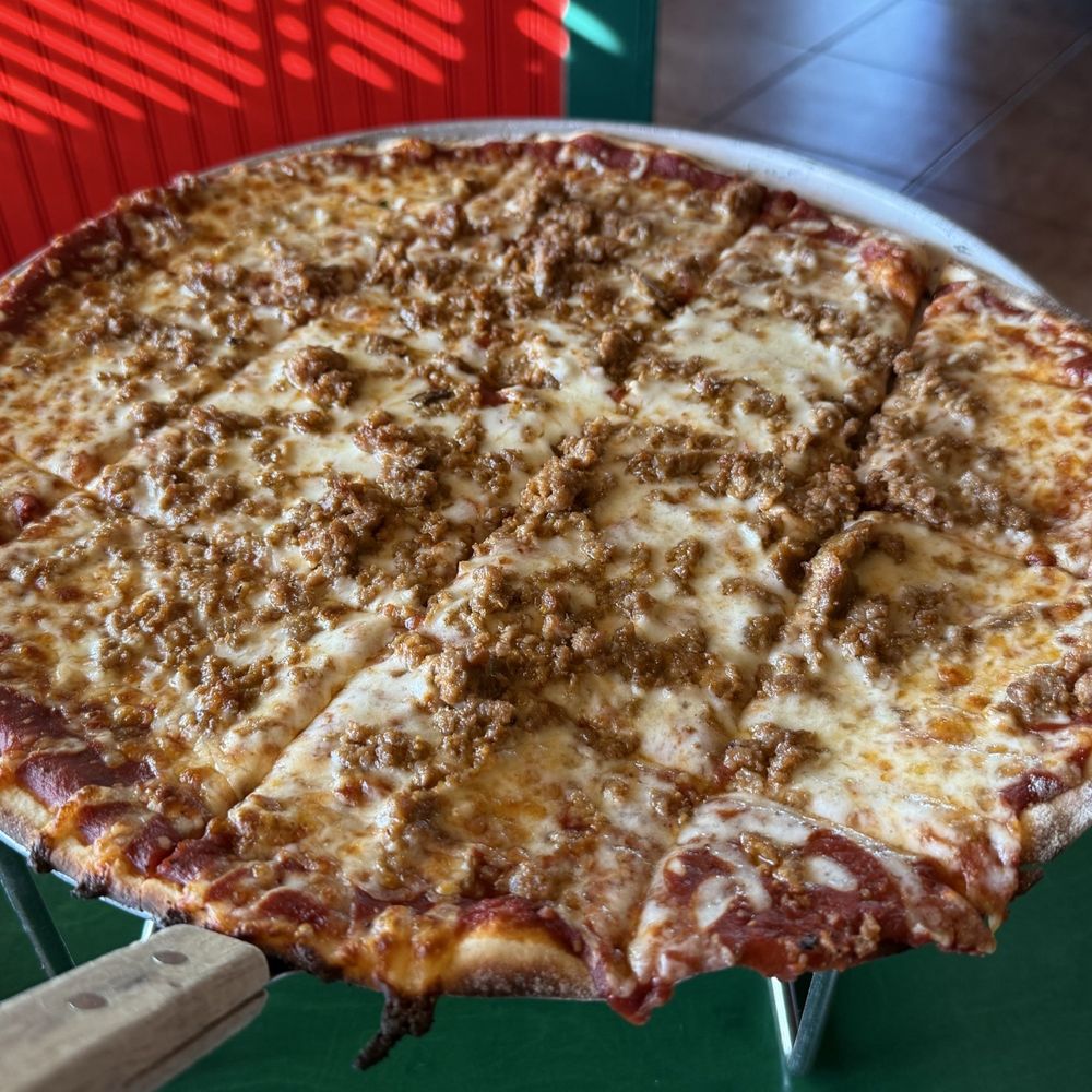 Oregano's - Sausage pizza with extra sauce!! - Pizza Near Me - Cave Creek, Arizona Oregano's - Sausage pizza with extra sauce!! - Pizza Near Me - Cave Creek, Arizona
