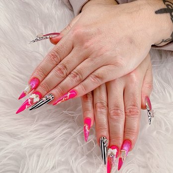 Nails By Sean - Another beautiful set from Peter and Sean - Nail Salons Near Me - Rockville, Maryland Nails By Sean - Another beautiful set from Peter and Sean - Nail Salons Near Me - Rockville, Maryland
