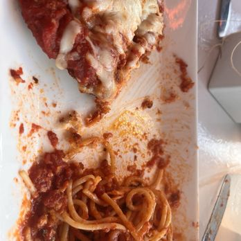 Venice Restaurant - I ate most of this before the photo it's sooooo great! Crispy cheesy chicken parm and spaghetti - Pizza Near Me - Hollywood, Florida Venice Restaurant - I ate most of this before the photo it's sooooo great! Crispy cheesy chicken parm and spaghetti - Pizza Near Me - Hollywood, Florida