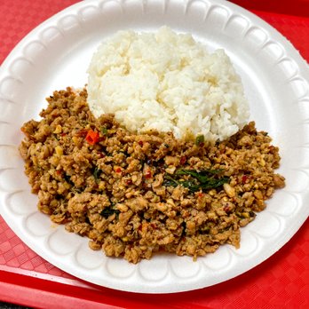 LAX-C - Spicy Basil Chicken and Rice - International Grocery Near Me - Los Angeles, California