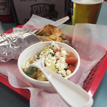 Pita Wheel - Fried pickle philly - Food Trucks Near Me - Dallas, North Carolina