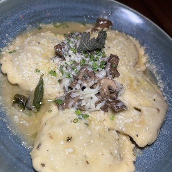 Alpana - Wild mushroom ravioli - New American Near Me - Chicago, Illinois Alpana - Wild mushroom ravioli - New American Near Me - Chicago, Illinois