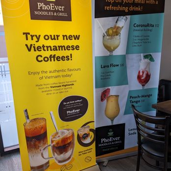 Pho Ever Noodles & Grill - a banner for vietnamese coffee - Vietnamese Near Me - Edmonton, Alberta Pho Ever Noodles & Grill - a banner for vietnamese coffee - Vietnamese Near Me - Edmonton, Alberta