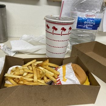 In-N-Out Burger - Double double combo with large Diet Coke - Fast Food Near Me - La Verne, California In-N-Out Burger - Double double combo with large Diet Coke - Fast Food Near Me - La Verne, California