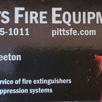 Pitts Fire Equipment - Fire Protection Services Near Me Pitts Fire Equipment - Fire Protection Services Near Me