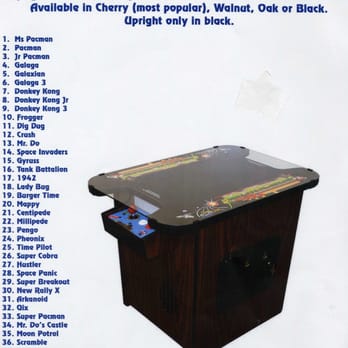 Area Amusements - 80's Arcade combo cocktail table. Also available in upright - Arcades Near Me - San Marcos, California Area Amusements - 80's Arcade combo cocktail table. Also available in upright - Arcades Near Me - San Marcos, California