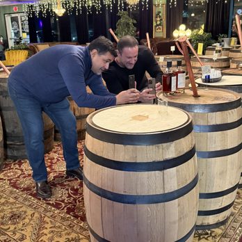 Barrel House STL - Taking photos of their bottles, what a fun experience! - Whiskey Bars Near Me - Manchester, Missouri
