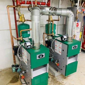 GreenHouse HVAC - Twin matching Peerless Boilers newly installed for a two flat building 84 Percent efficient. Perfect for energy savings and comfort. - Heating & Air Conditioning/HVAC Near Me GreenHouse HVAC - Twin matching Peerless Boilers newly installed for a two flat building 84 Percent efficient. Perfect for energy savings and comfort. - Heating & Air Conditioning/HVAC Near Me