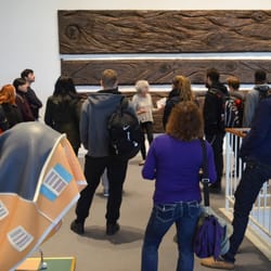 University Art Museum - 2015, Bordering Utopia: Sculptures by Brian Tolle & Oded Hirsch: Three Videos.
