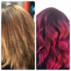 Jen-erations Salon - Pop of color!