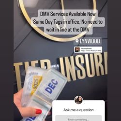 TopTier Insurance Solutions - Instant Tags/ Stickers Al Intante