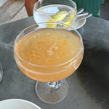 Hog Island Larkspur - Spicy Pineapple Margarita ($16) and Manhattan ($17) - Seafood Near Me - Larkspur, California Hog Island Larkspur - Spicy Pineapple Margarita ($16) and Manhattan ($17) - Seafood Near Me - Larkspur, California