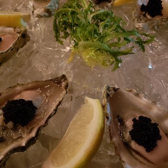 Owen's Bistro - Oysters with caviar - New American Near Me - Chino, California Owen's Bistro - Oysters with caviar - New American Near Me - Chino, California