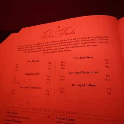 Menu photo 3 Bern's Steak House Tampa, FL Menu photo 3 Bern's Steak House Tampa, FL
