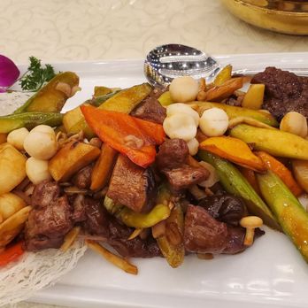 Pearl Bay Manor - Beef & scallops in crisp noodle nest - Dim Sum Near Me - Dublin, California Pearl Bay Manor - Beef & scallops in crisp noodle nest - Dim Sum Near Me - Dublin, California