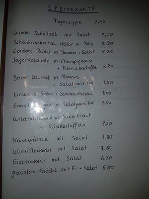 Menu photo 1 Waldhütte Guglzipf Berndorf, 3