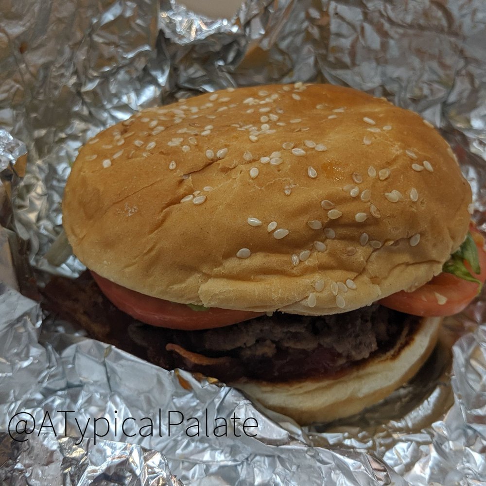 Five Guys - Single patty cheeseburger - Burgers Near Me - Salem, New Hampshire Five Guys - Single patty cheeseburger - Burgers Near Me - Salem, New Hampshire