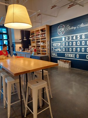 ASW Distillery at The Battery Atlanta, home of Fiddler Bourbon, Hunker Vodka & more by null