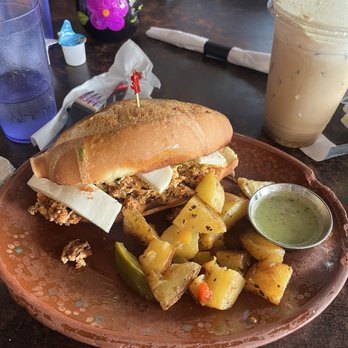 Kikey's Cafe - Torta de Huevo con chorizo,papas y salsa café de mazapán ! - Breakfast & Brunch Near Me - Burien, Washington Kikey's Cafe - Torta de Huevo con chorizo,papas y salsa café de mazapán ! - Breakfast & Brunch Near Me - Burien, Washington