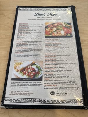 Menu photo 1 Agave’s Cross Plains, TN