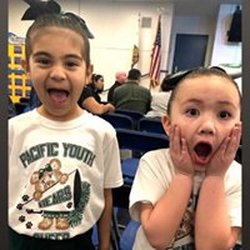 Pacific Youth Sports - Having so much fun at practice.